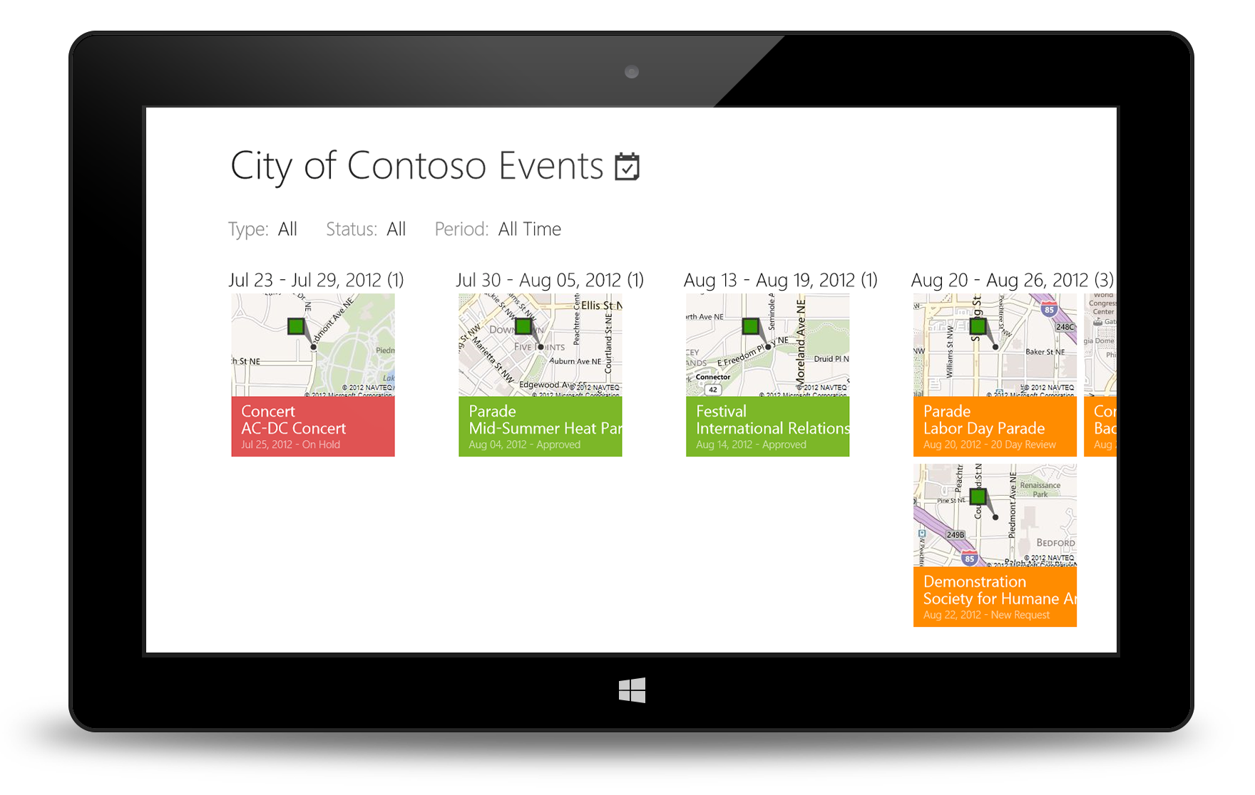 crm event permitting and management app